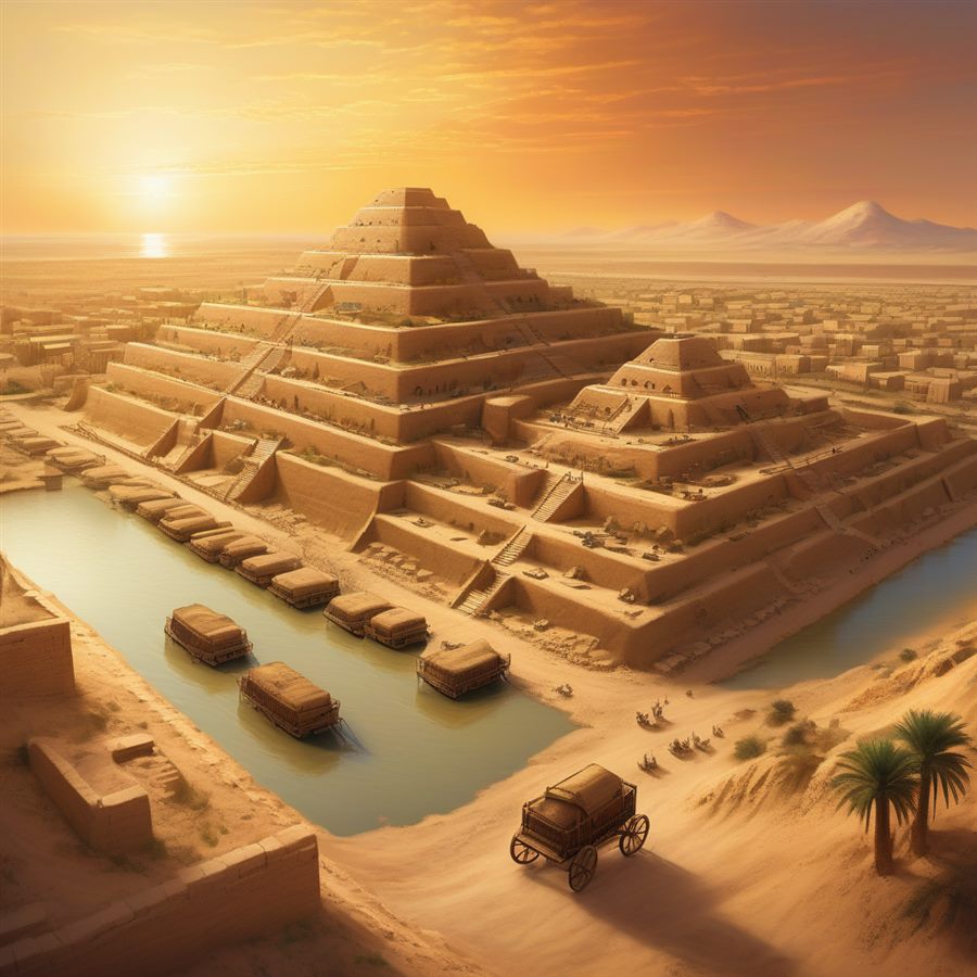 Ancient Mesopotamia concept art