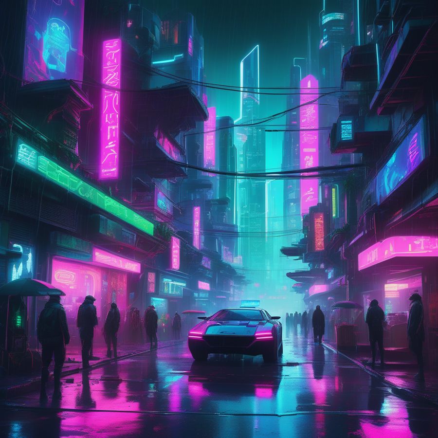 Cyberpunk Future concept art