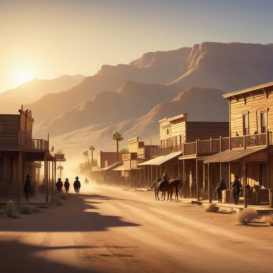Wild West concept art